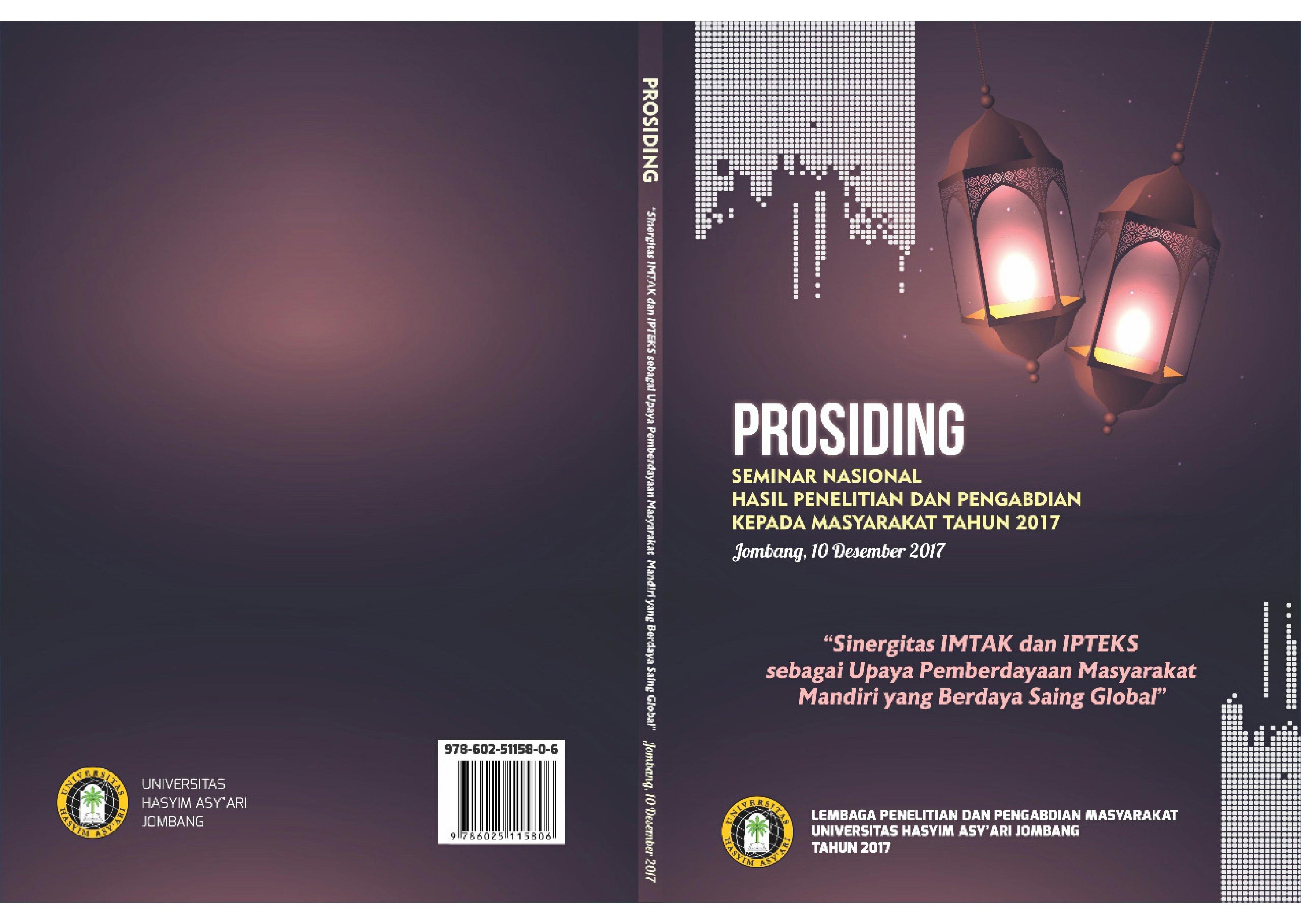 					View Vol. 1 No. 1 (2017): PROSIDING & CALL FOR PAPER HASIL PENELITIAN DAN PENGABDIAN
				