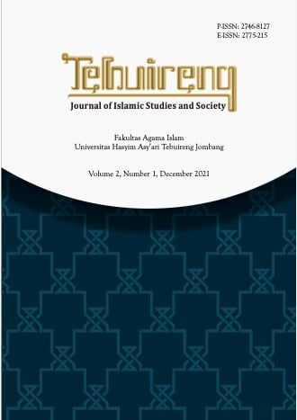					View Vol. 2 No. 1 (2021): Tebuireng: Journal of Islamic Studies and Society
				