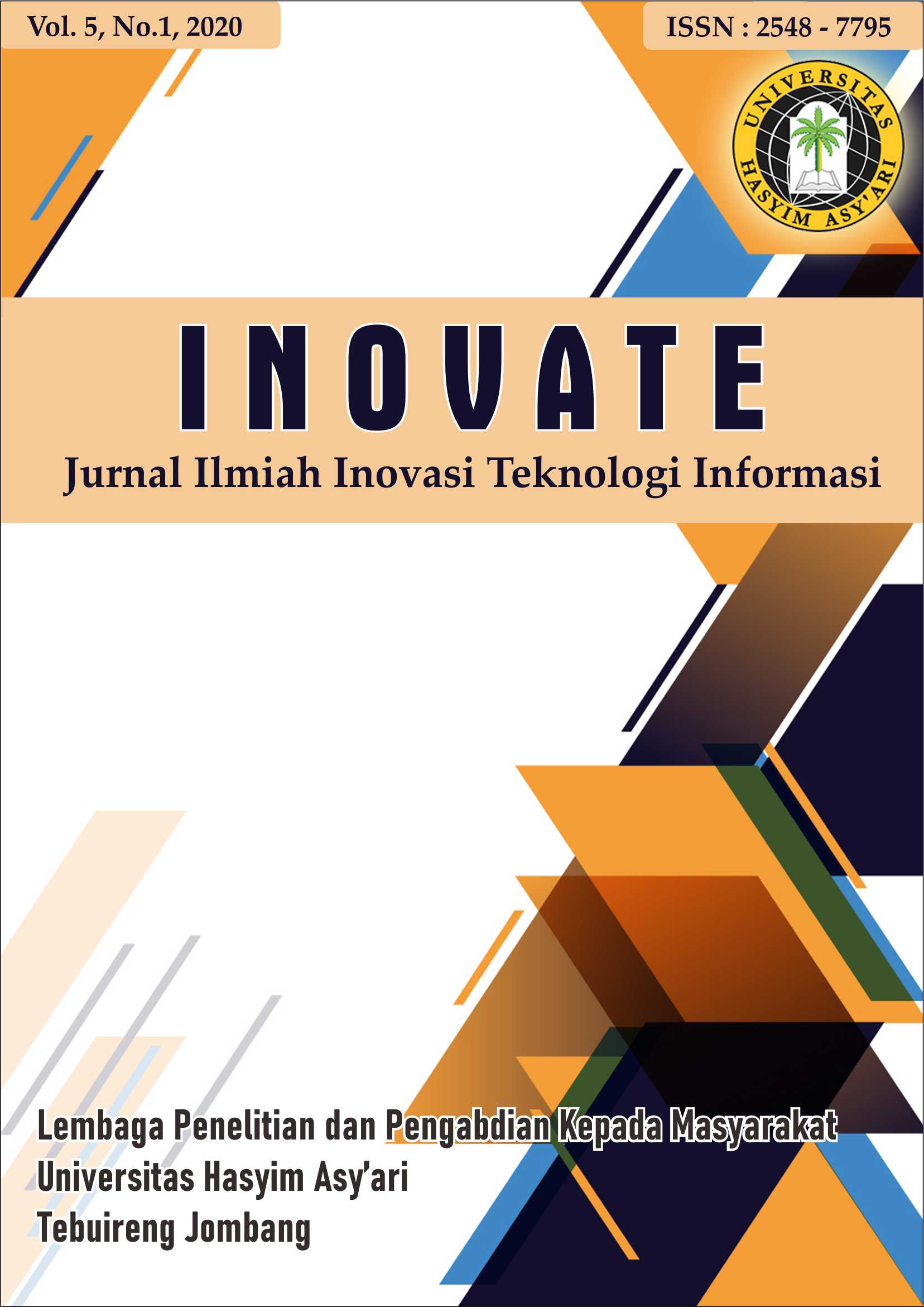 					View Vol. 5 No. 1 (2020): Inovate Vol.05 No.1 Tahun 2020
				